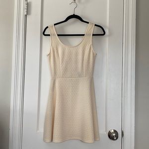 Windsor Cream Mini Dress